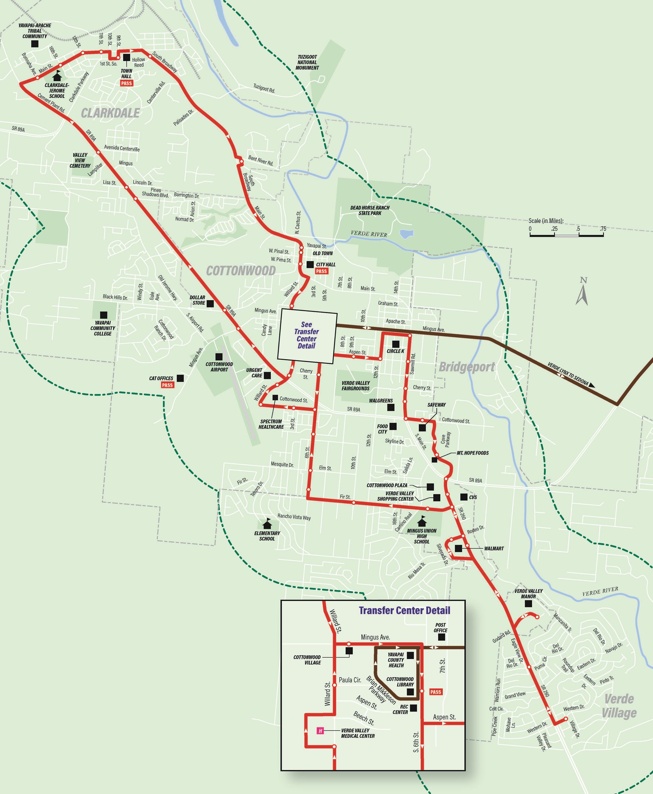 CAT Corona North and South Routes