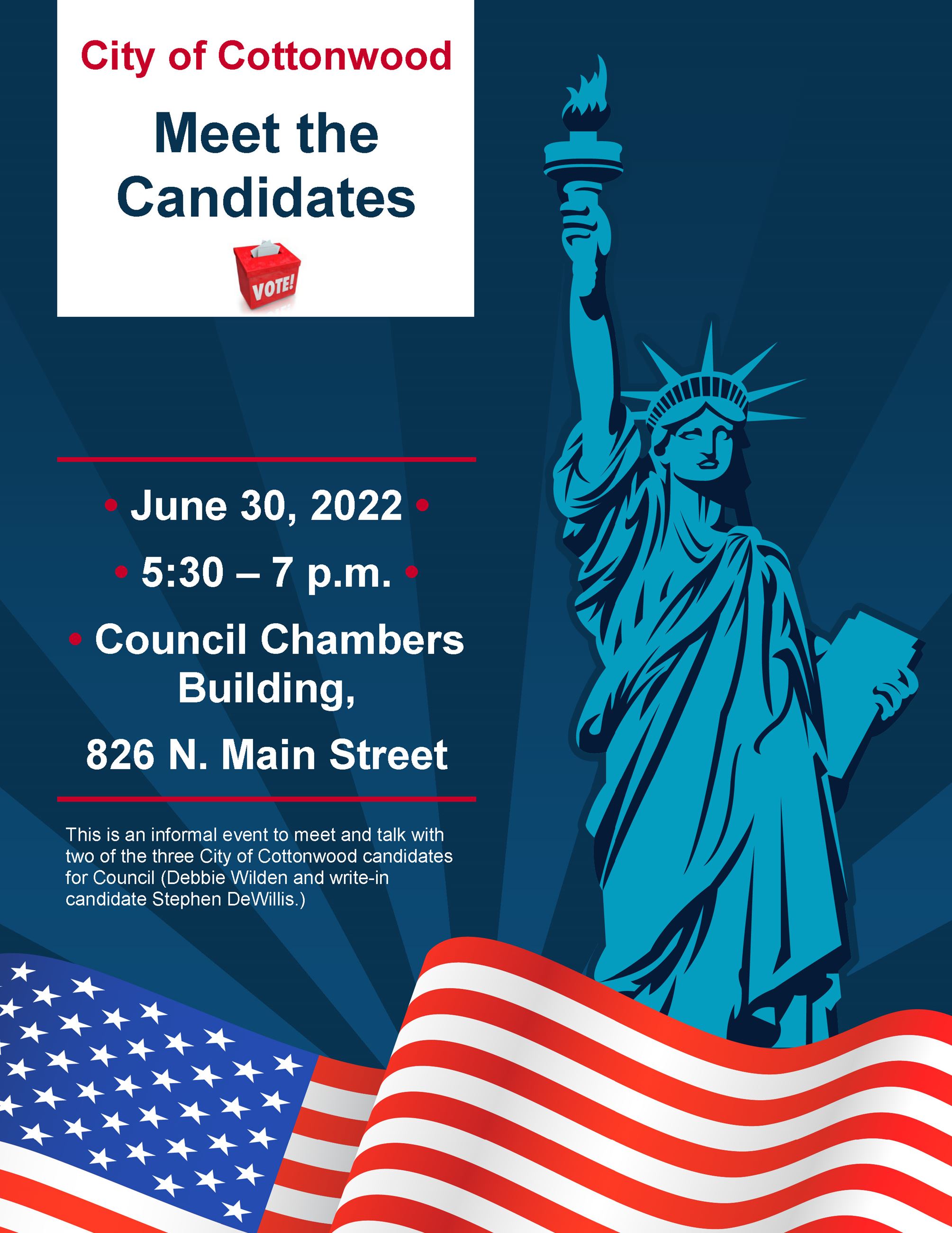 Candidate Meet and Greet Flier