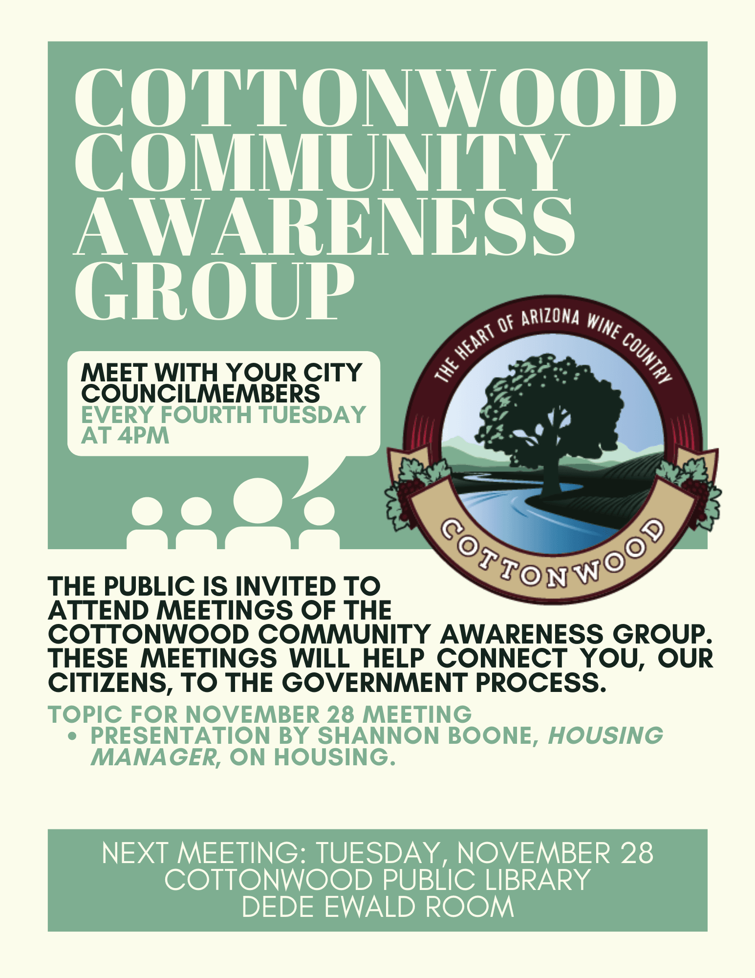 Community Meetings Flyer 11-28-2023