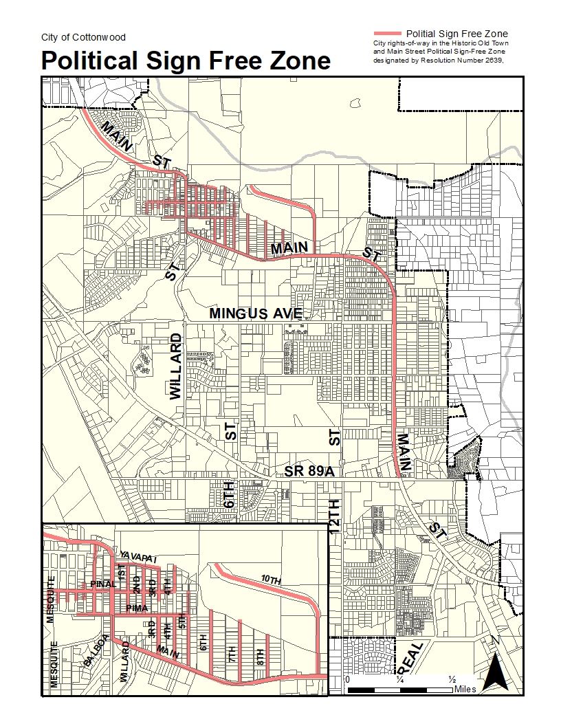 Political Sign Free Zone