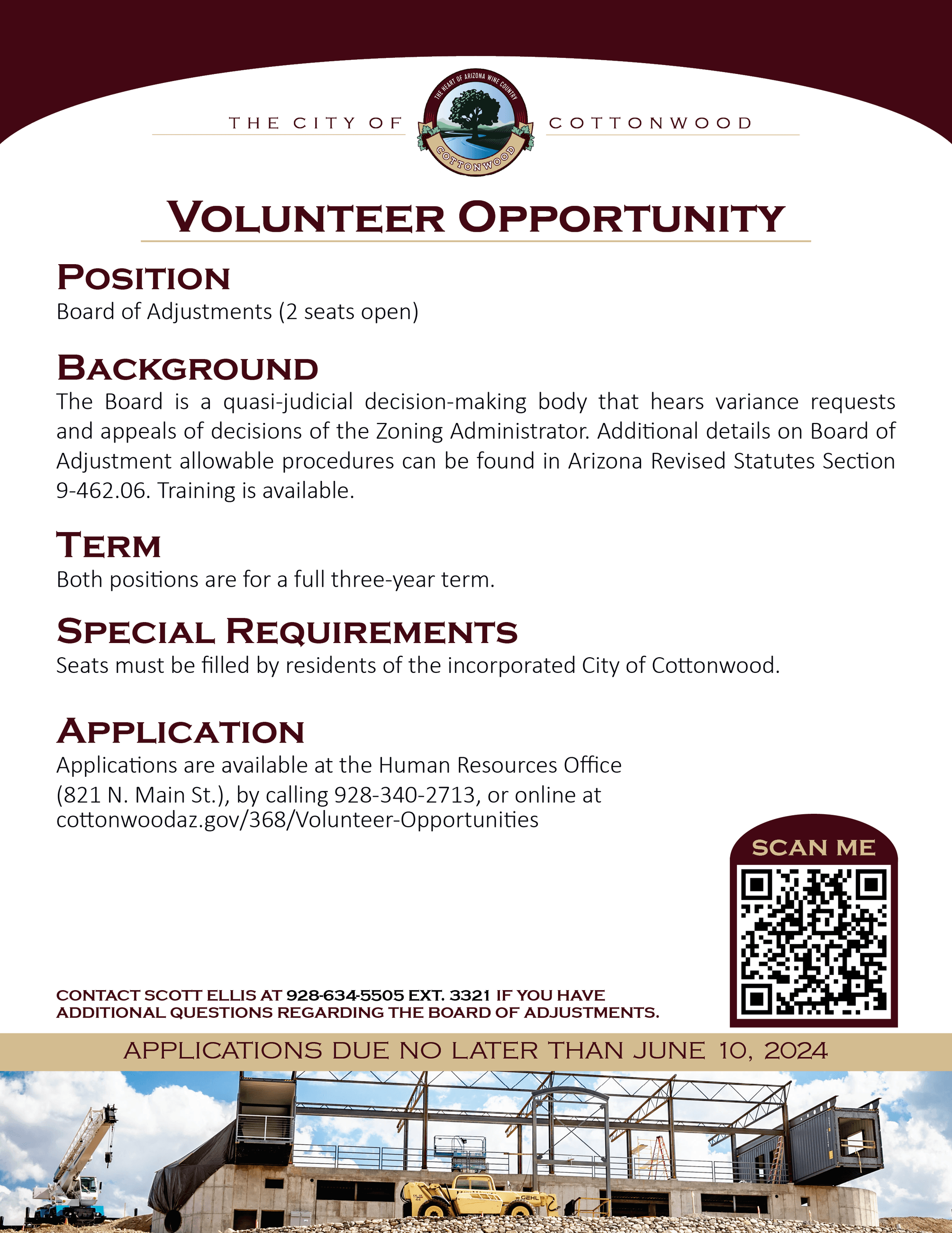 Volunteer Opportunities flyer-BOA