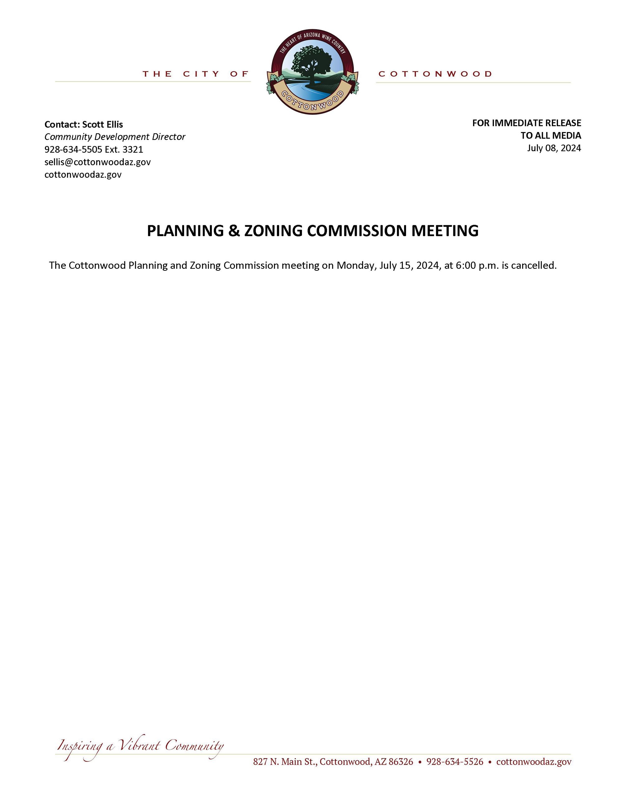 2024-07-15_Press Release_PZ CANCELLED