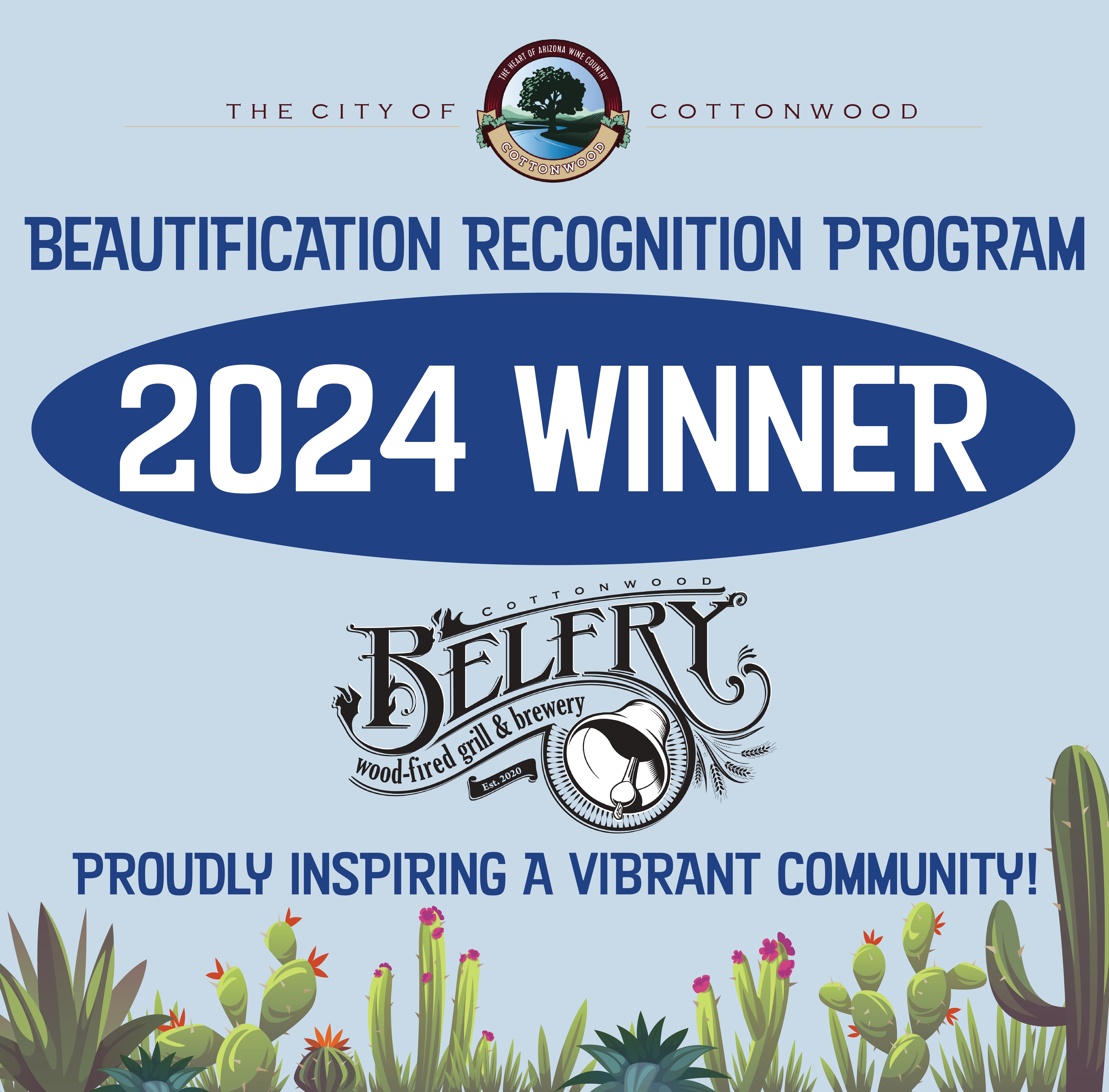 2024 Beautification_winner social media post
