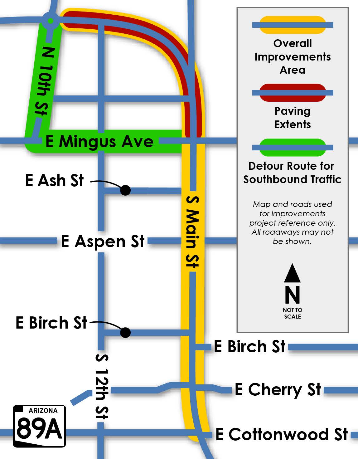 MAP - Main Street Paving Update
