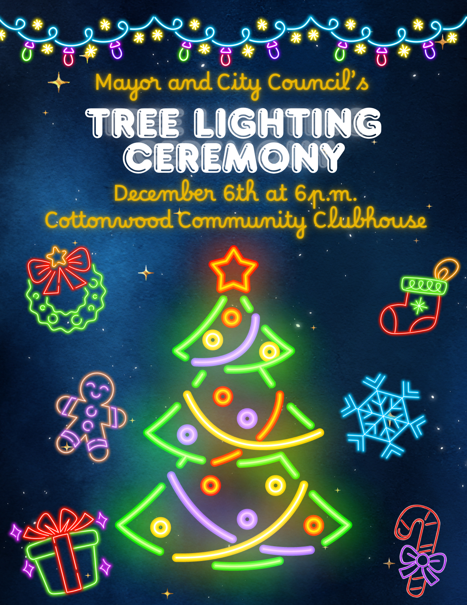 Tree Lighting Ceremony 2025